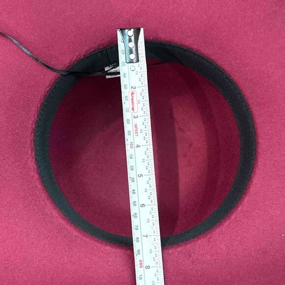 NWT Nordstrom BP. Women's Scallop Wide Brim Felt Hat- One Size - Ivory - Picture 6 of 6